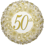 50th balloons