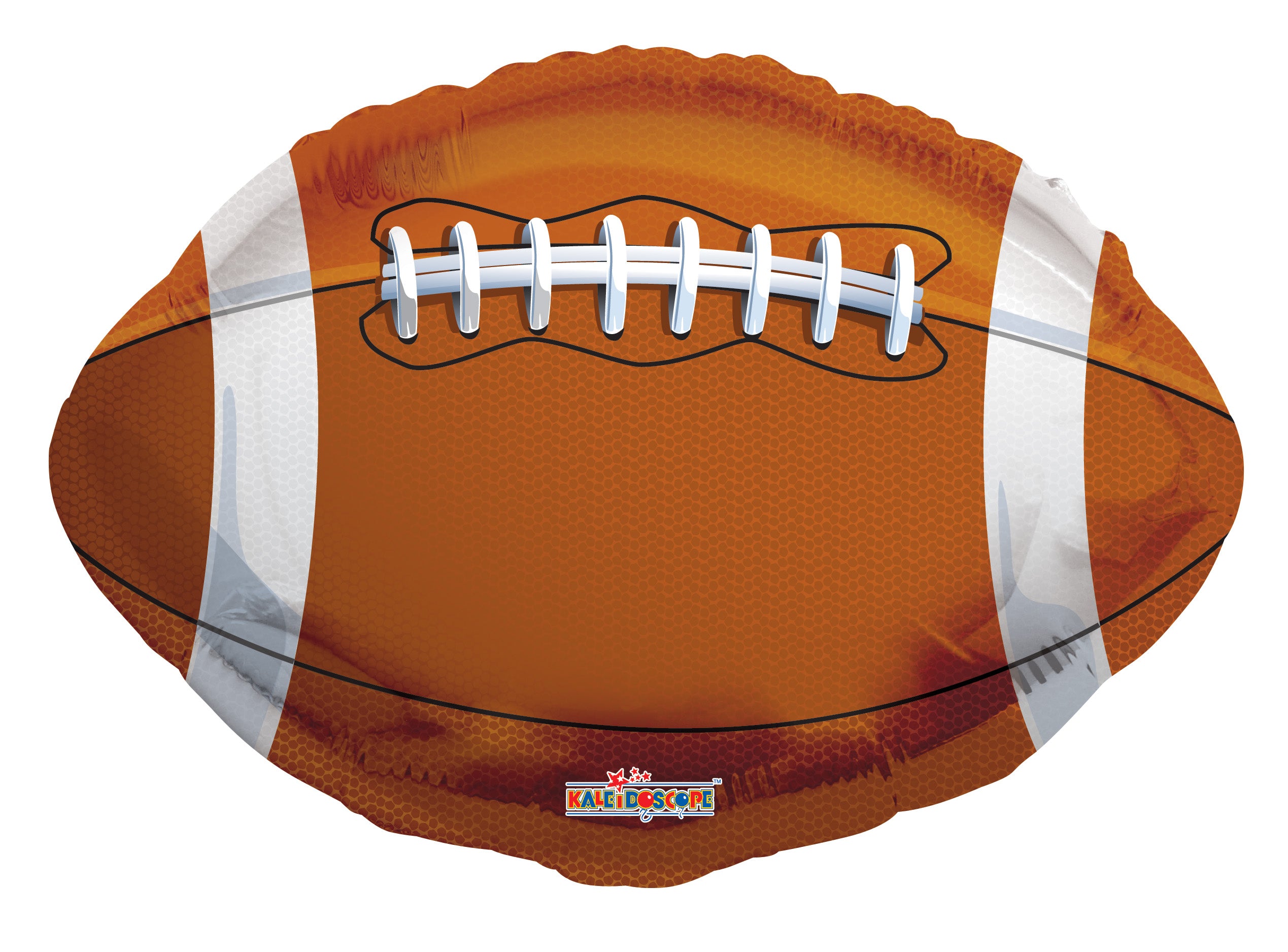 9" Mini Football Shape Air Fill Only Foil Balloon (5 Pack) #19173-09