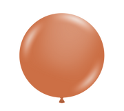 tuf tex balloons burnt orange