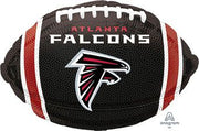 18" Atlanta Falcons Football Shape Helium Foil Balloon 1ct # 29592