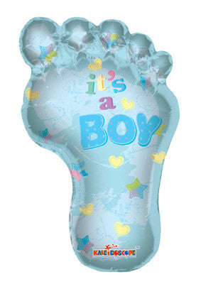 36" Jumbo It's a Boy Foot Shape #19165