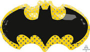30" Batman Emblem Helium Foil Balloon #40715