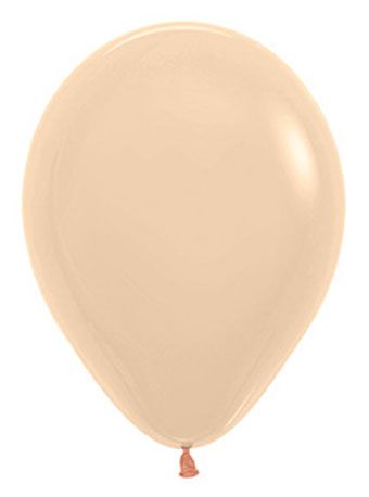 18" Sempertex Pastel Matte Malibu Peach Latex Balloons 25ct #55531