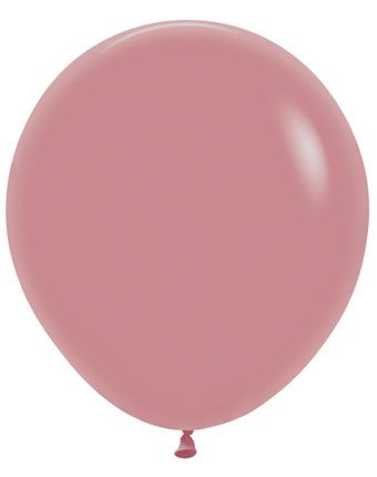 18" Sempertex Deluxe Rose Wood Latex Balloons 25Bag #55164