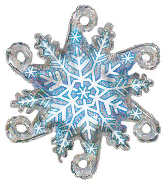 snow flake  balloon