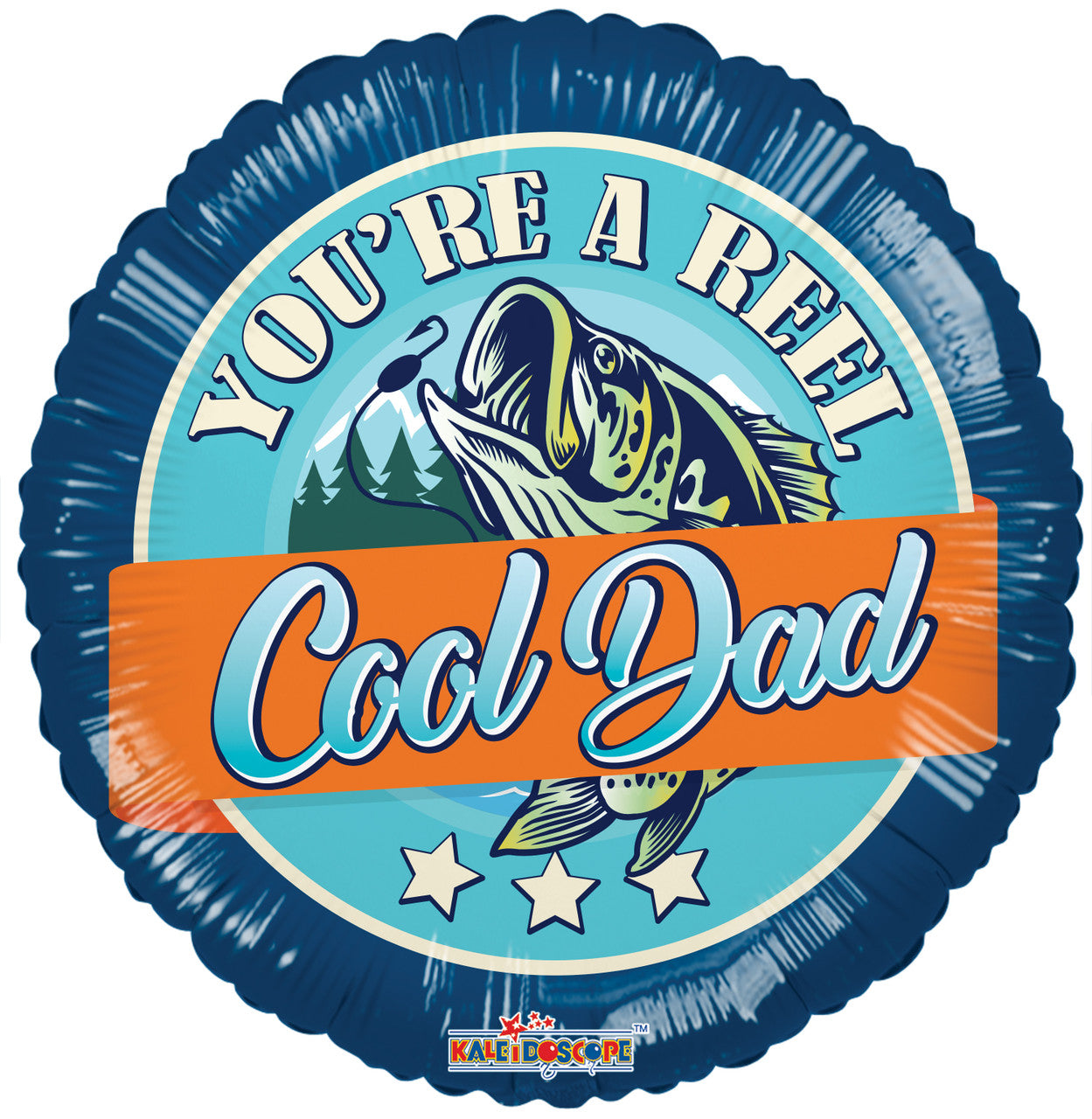 18" Happy Father's Day Reel Cool Dad Helium Foil (5 PACK)#86191-18