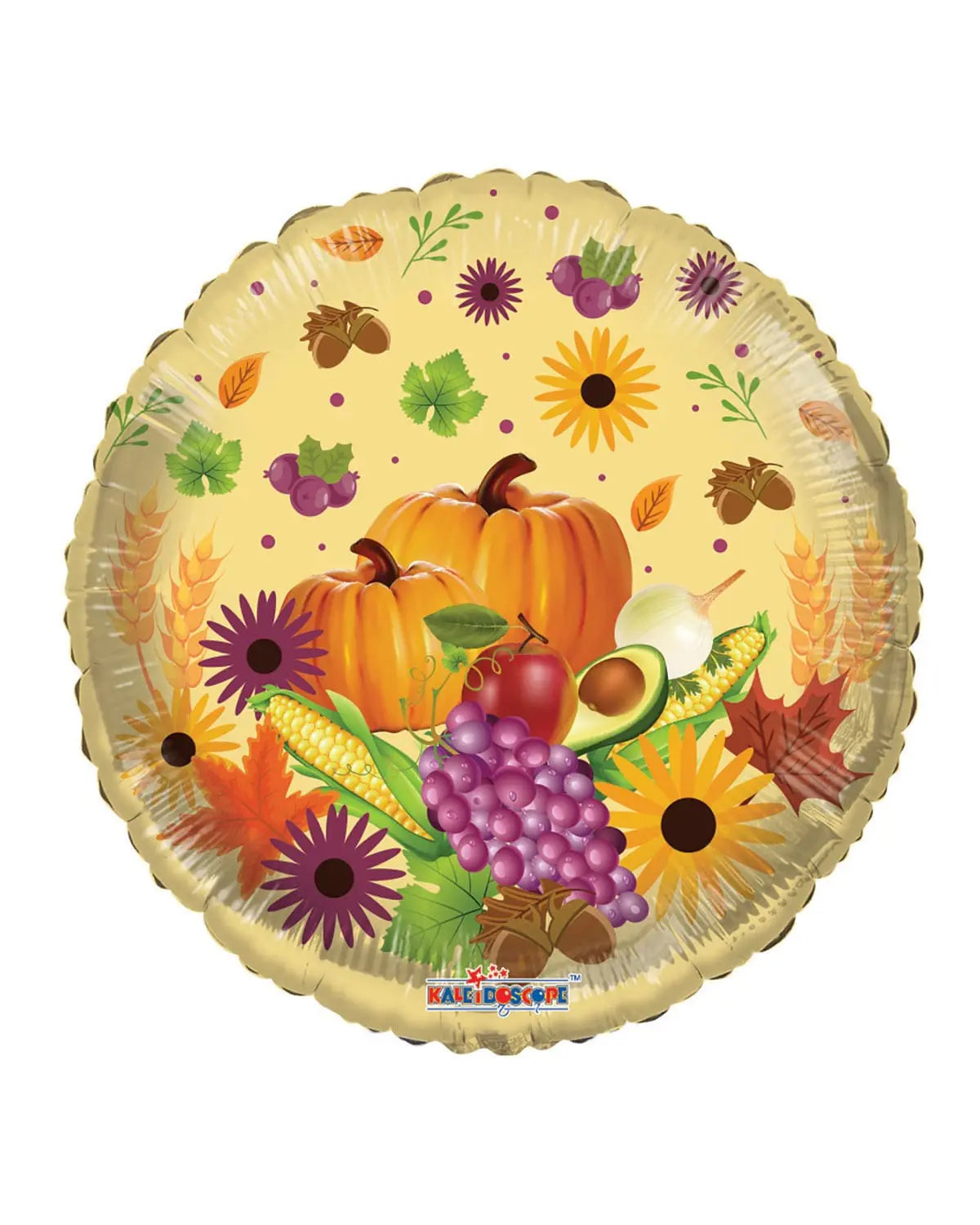 18" Thanksgiving Balloon Helium Foil Balloon (5 Pack) #88175