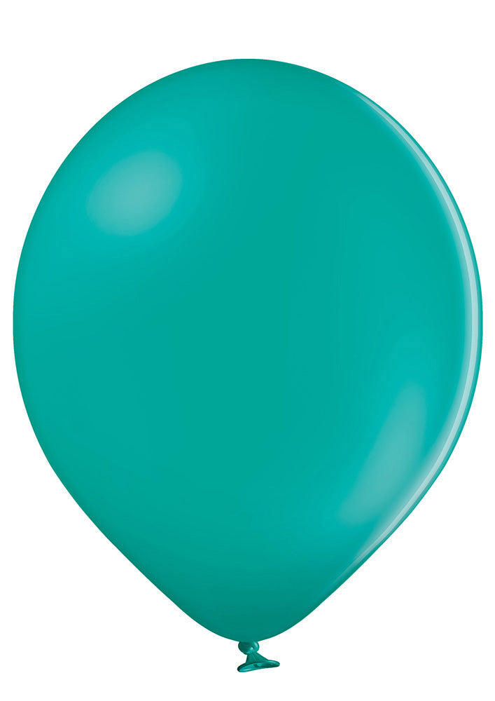 12" Turquoise Premium Quality Latex Balloons 100 per bag #49791