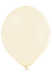 12" Vanilla Premium Quality Latex Balloons 100 per bag #16274