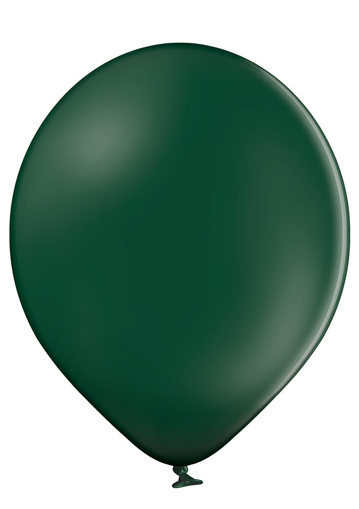 12" Dark Green Premium Quality Latex Balloons 100 per bag #42679