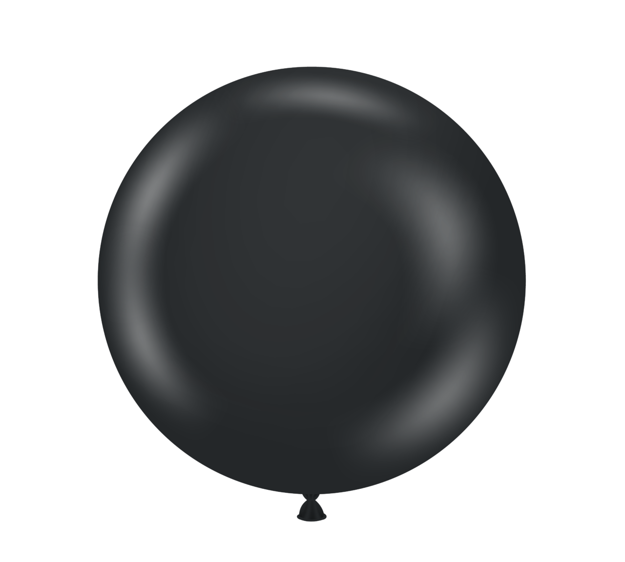 11" TUFTEX Effects Shadow Chrome Black Latex Balloons 50ct #50074