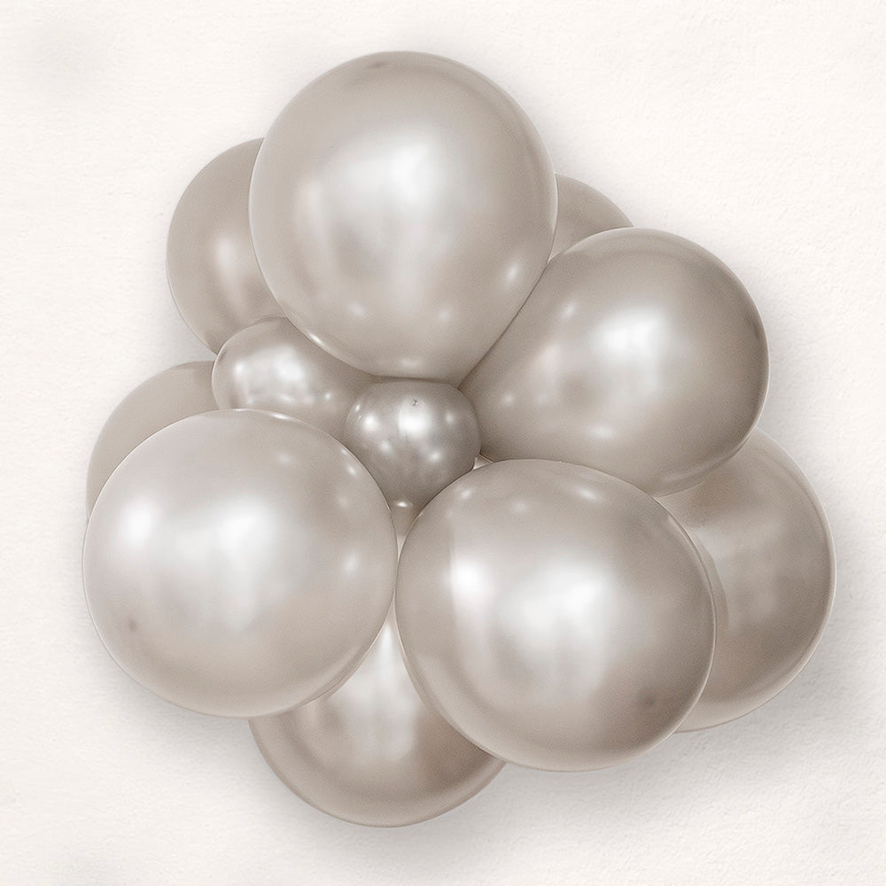 Metallic Silver