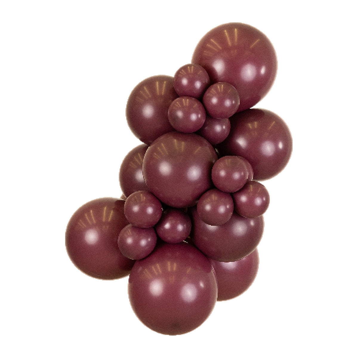 Kalisan Standard Burgundy latex balloons