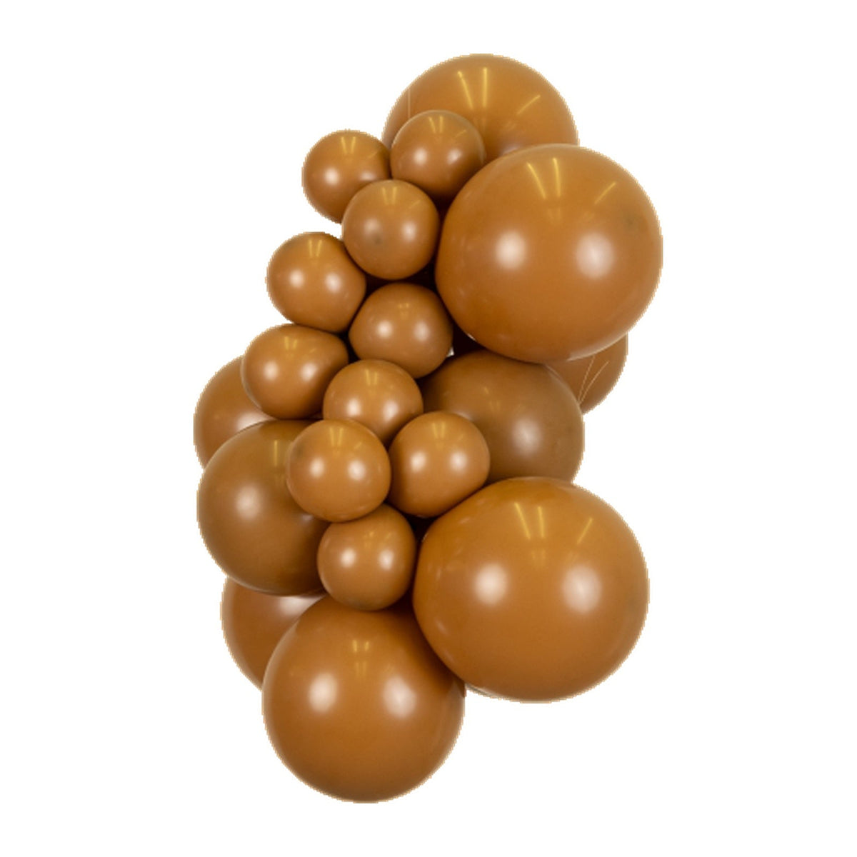 Kalisan Standard Caramel Brown latex balloons