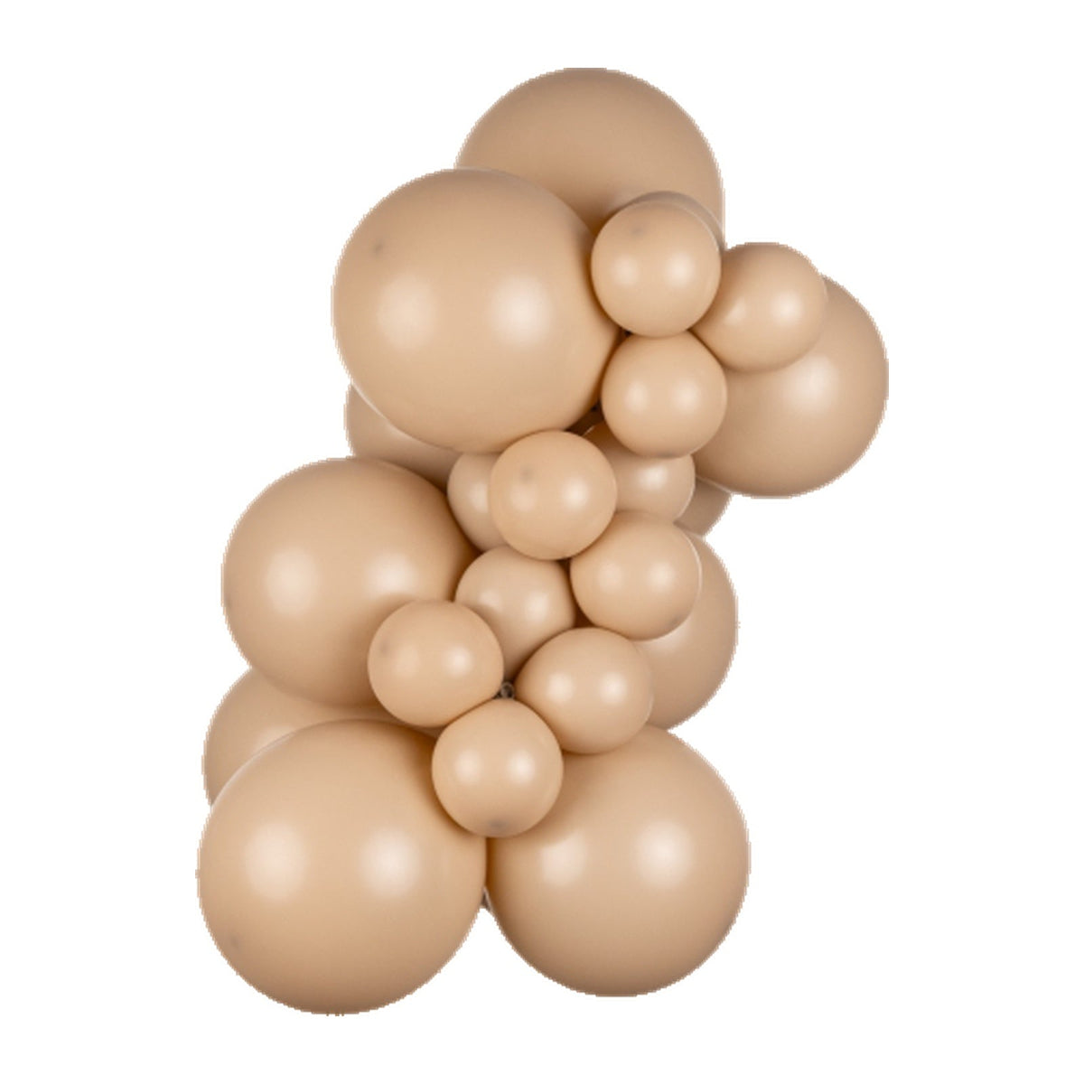 Kalisan Standard Hazelnut latex balloons