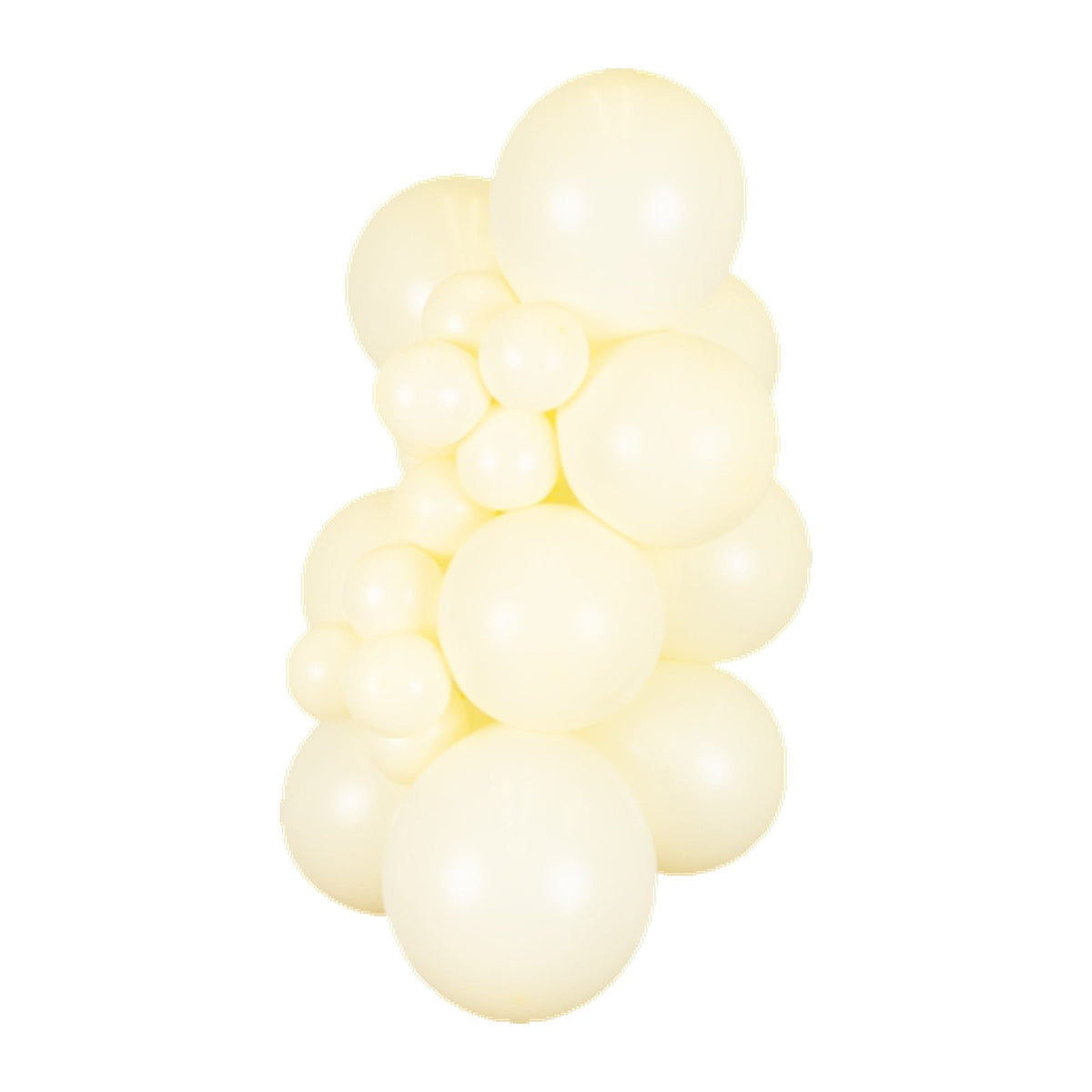 Kalisan Macaron Pale Yellow latex balloons