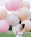 Pearlized Balloons Big & Small