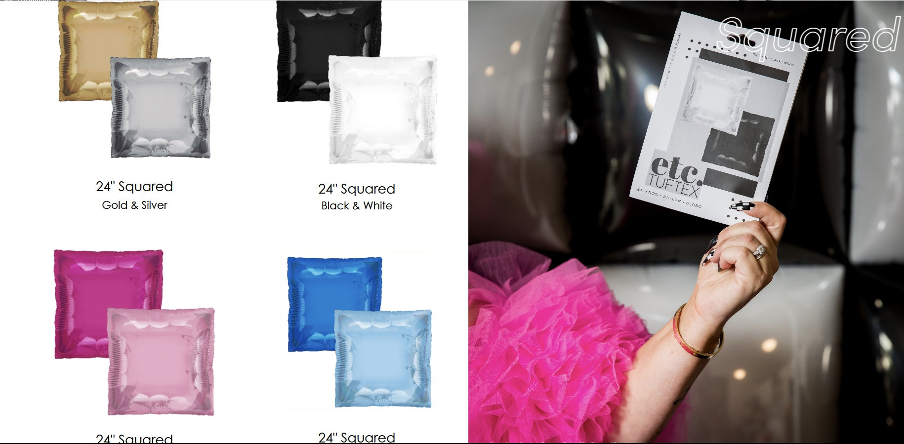 Squared Balloons – BalloonsFast.com