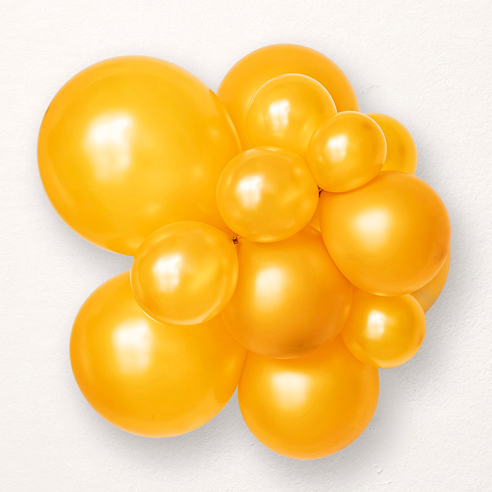 5" Metallic Gold Premium Quality Balloons 100 per bag #20776