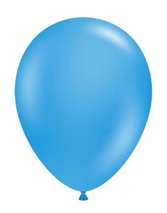 **Special Package** 17" TUFTEX Blue Balloons 25 Bag #17003-25