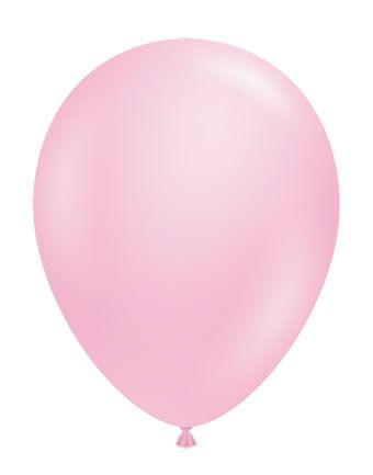 **Special Pack** 11" Tuf Tex Baby Pink Latex Balloons 25ct Bag #10022-25