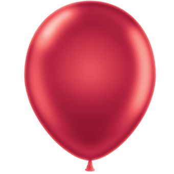 11" TUFTEX Metallic Starfire Red Balloons 100ct Bag #10053