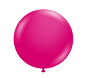 tuf tex metallic fuchsia balloons