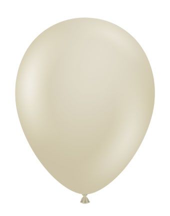 11" TUFTEX Muse (Cream) Latex Balloons 100ct Bag #10077