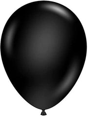 11" TUFTEX Black Latex Balloons 100ct Bag #10078