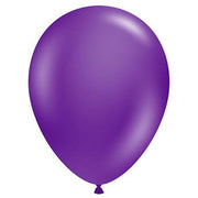 11" TUFTEX Plum Purple Latex Balloons 100ct Bag #10079