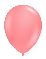11" TUFTEX Coral Latex Balloons 100ct Bag #10092