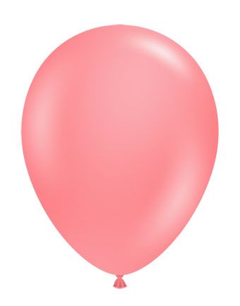 11" TUFTEX Coral Latex Balloons 100ct Bag #10092