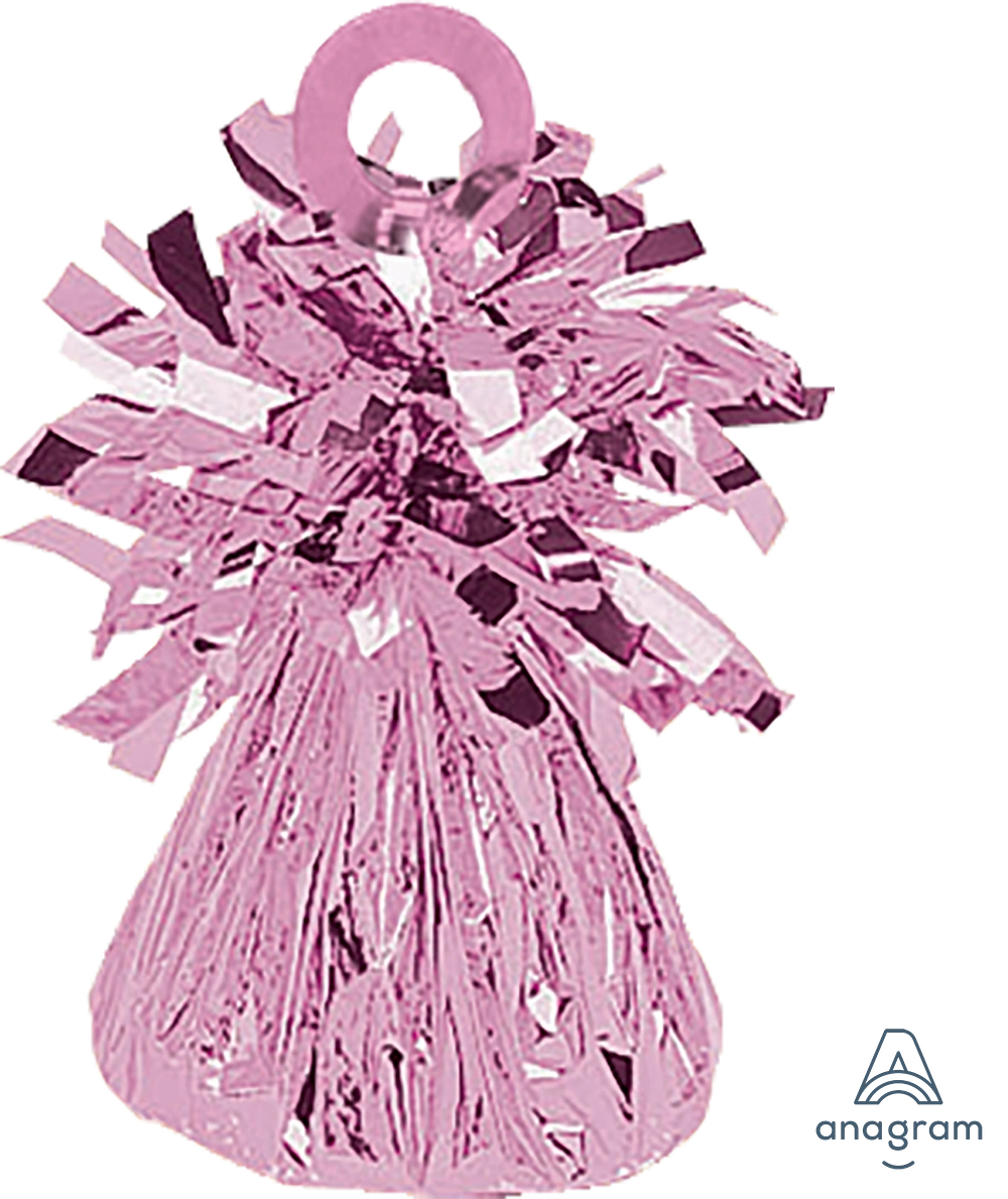 Balloon Weights 6.2 oz Pink Foil Balloon Weight 12 PACK #84448
