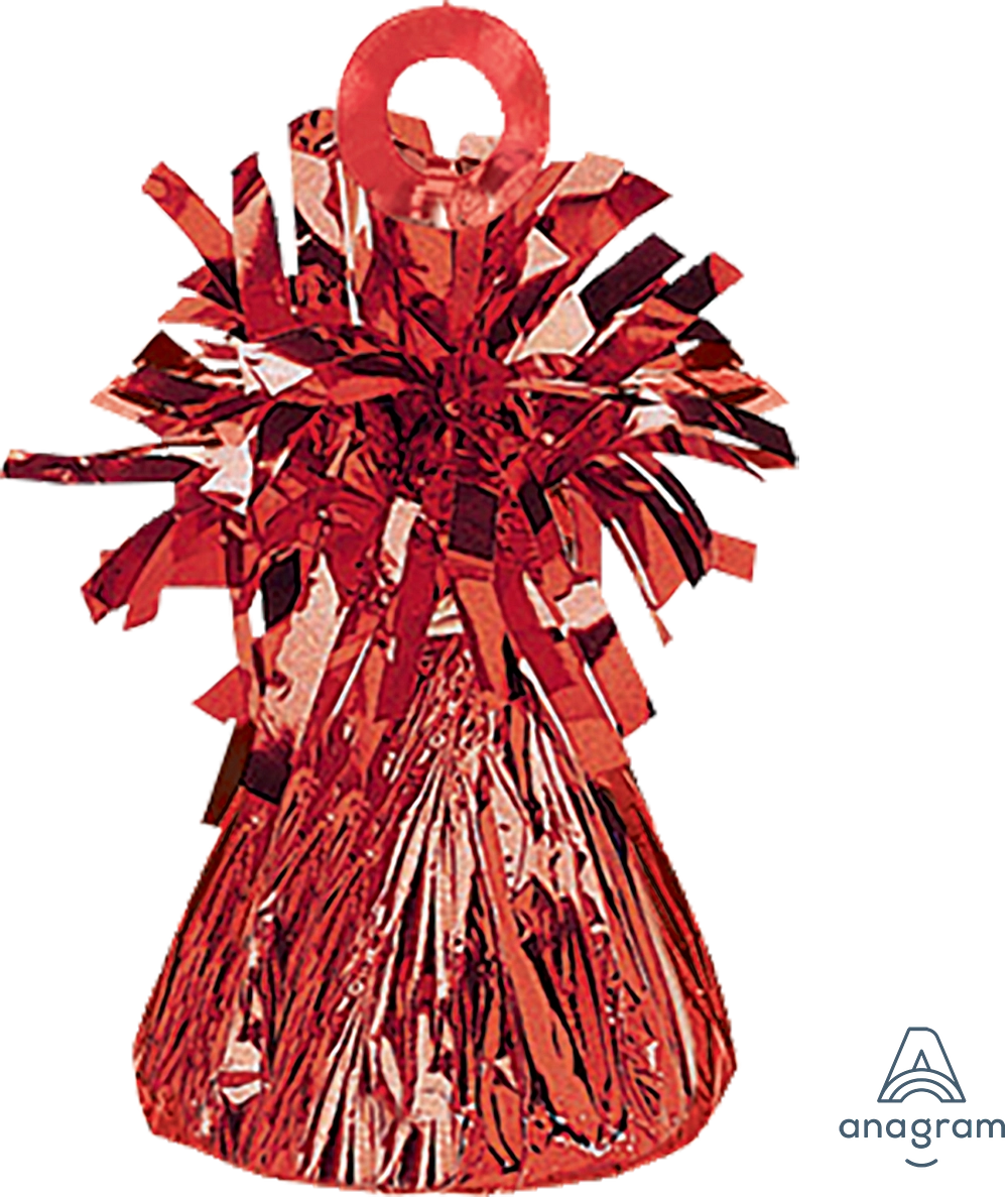 Balloon Weights 6.2 oz Red Foil Balloon Weight 12 PACK #84442