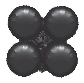 Magic Arch Balloons Black Large 29" #13428