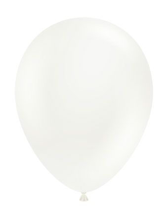 5" TUFTEX White Balloons 50ct Bag #15008