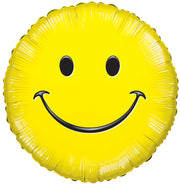 9" Mini Smile Face Air Fill Only Foil Balloon (5 PACK) #15020-09