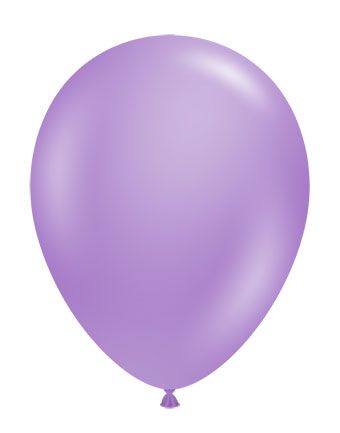 5" TUFTEX Lavender Balloons 50ct Bag #15025