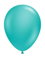 5" TUFTEX Teal Balloons 50ct Bag #15028