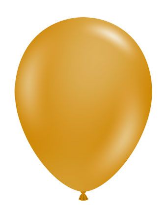 ** Special Package** 5" TUFTEX Gold Latex Balloons 25ct #15031-25