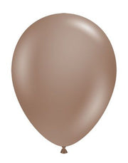 5" TUFTEX Cocoa Brown Balloons 50ct Bag #15042