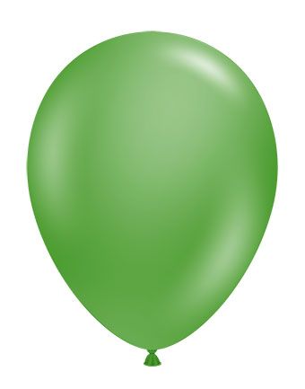 5" TUFTEX Metallic Green Balloons 50ct Bag #15061