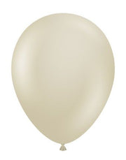 5" TUFTEX Muse Cream Balloons 50ct Bag #15077