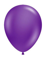5" TUFTEX Plum Purple Balloons 50ct Bag #15079