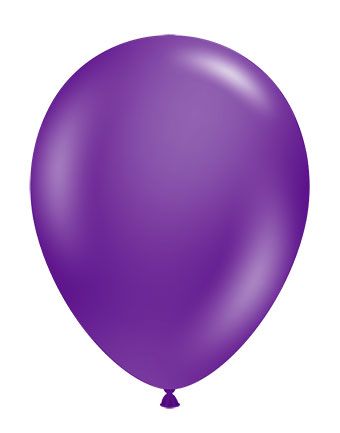 5" TUFTEX Plum Balloons 50ct #15079