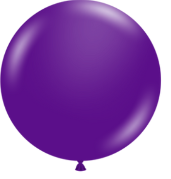 5" TUFTEX Plum Balloons 50ct #15079