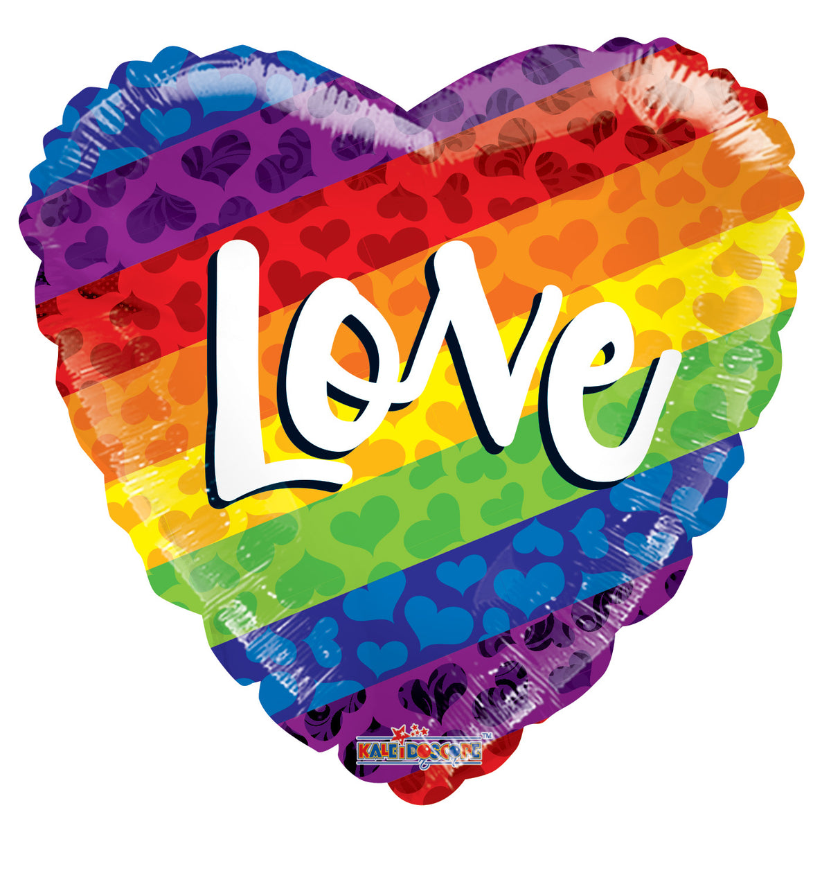 18" Love Pride Helium Foil Balloons (5 Pack) #15211