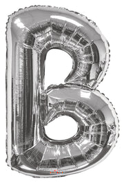 34" Silver Letter "B" Balloon #15231-34S