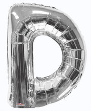 34" Silver Letter "D" Balloon #15233-34S