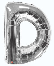 silver letter d 